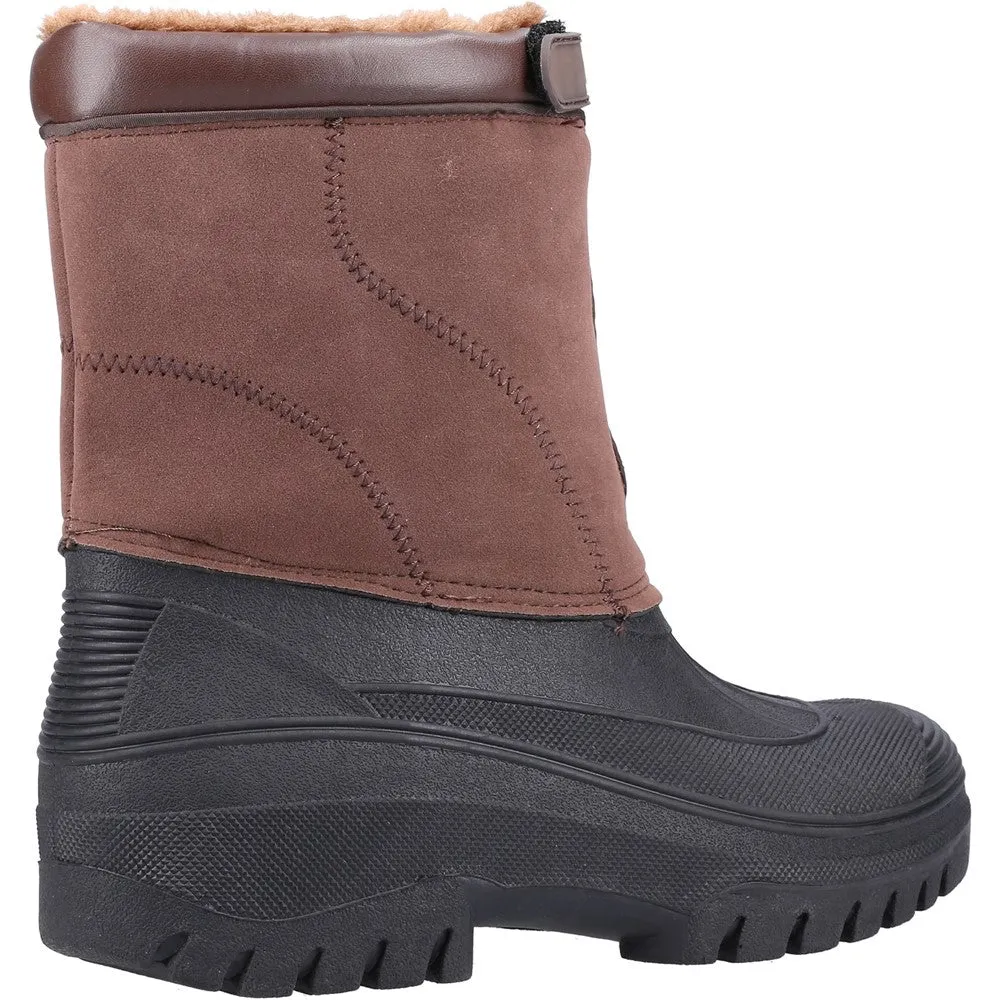 Venture Waterproof Winter Boots Brown