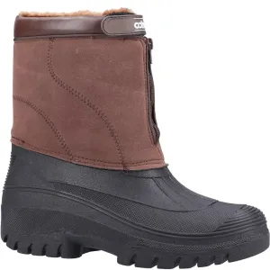 Venture Waterproof Winter Boots Brown