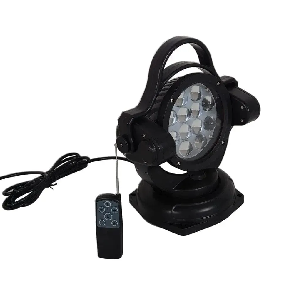 Waterproof 60w LED Searchlight Work Lights with Wireless Remote Control